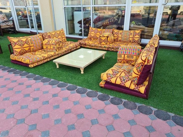Outdoor Arabic Majlis Upholstery