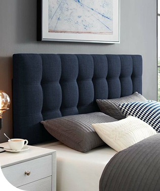 Get Headboard Upholstery For Comfort & Bed Frame Durability